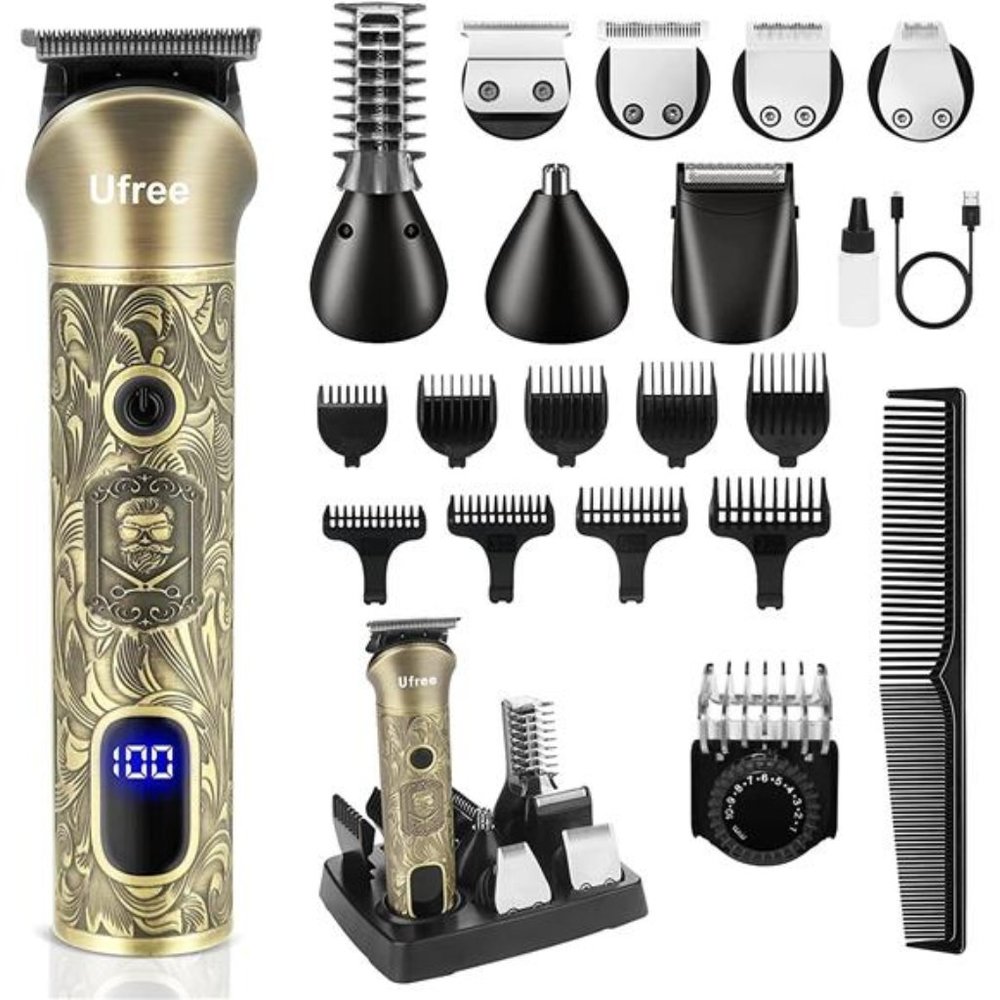 Beard Trimmer for Men, 7 in 1 Men's Grooming Kit